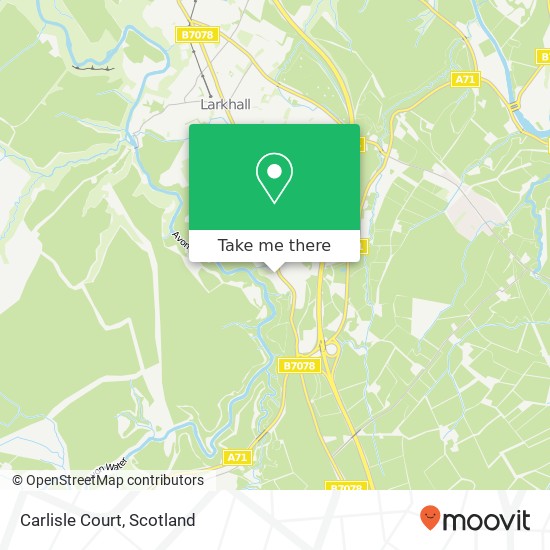 Carlisle Court map