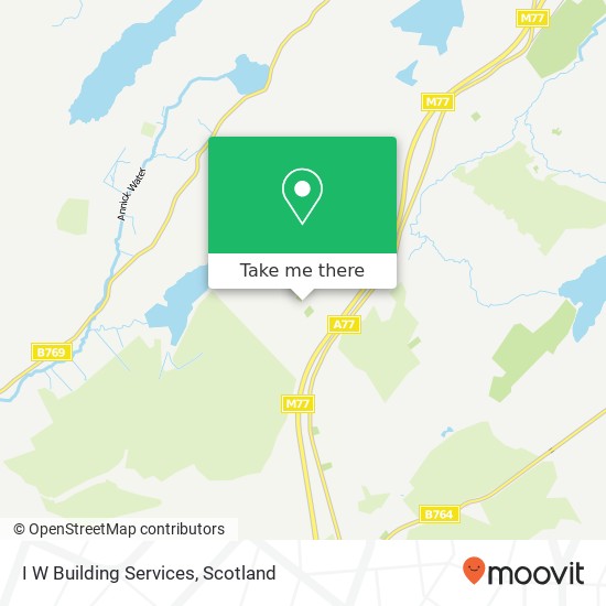I W Building Services map