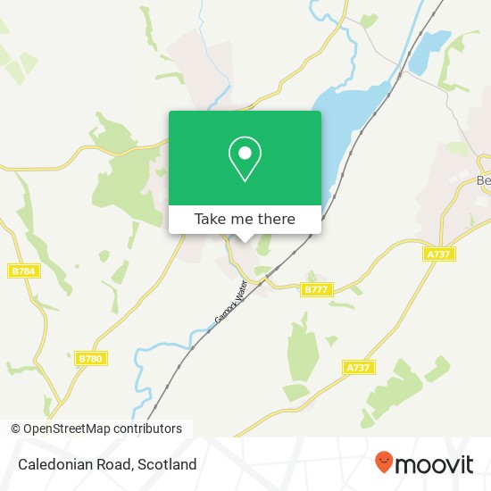 Caledonian Road map