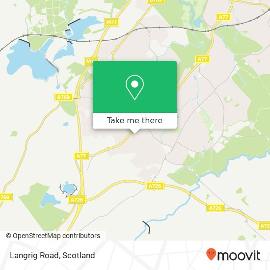 Langrig Road map