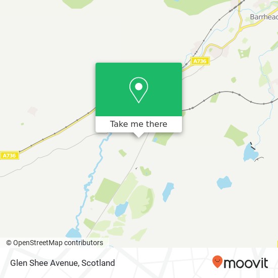 Glen Shee Avenue map