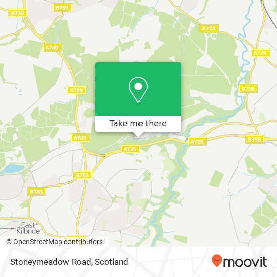 Stoneymeadow Road map