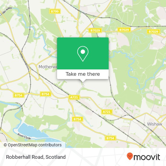 Robberhall Road map