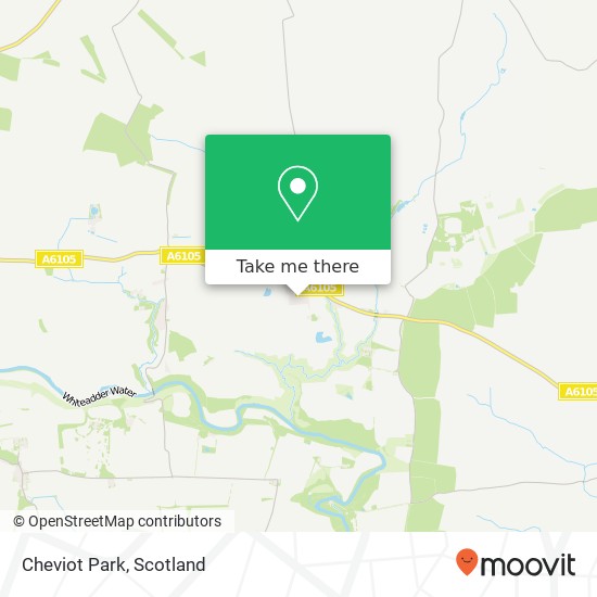 Cheviot Park map