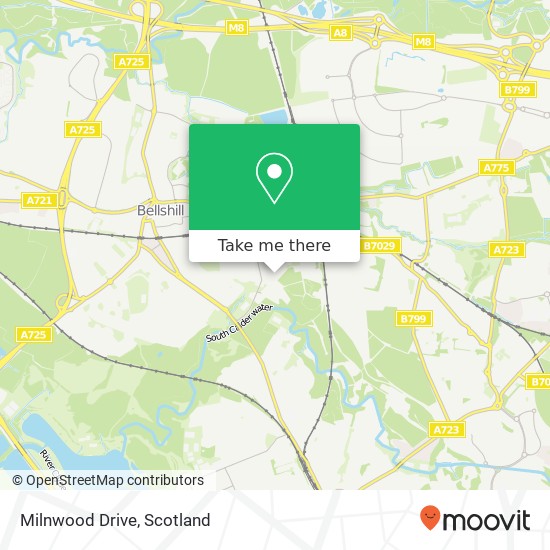 Milnwood Drive map