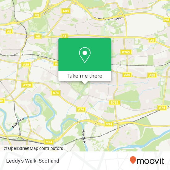 Leddy's Walk map