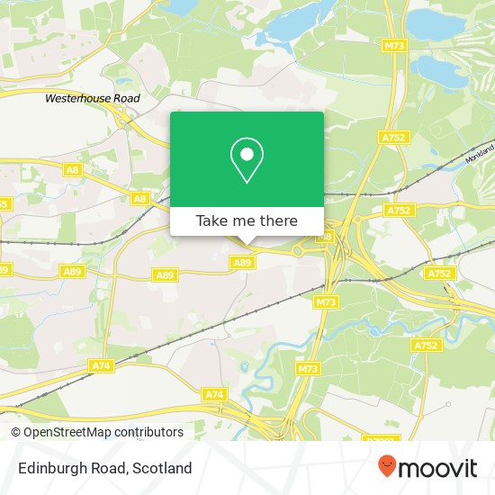 Edinburgh Road map