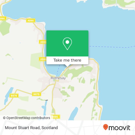 Mount Stuart Road map