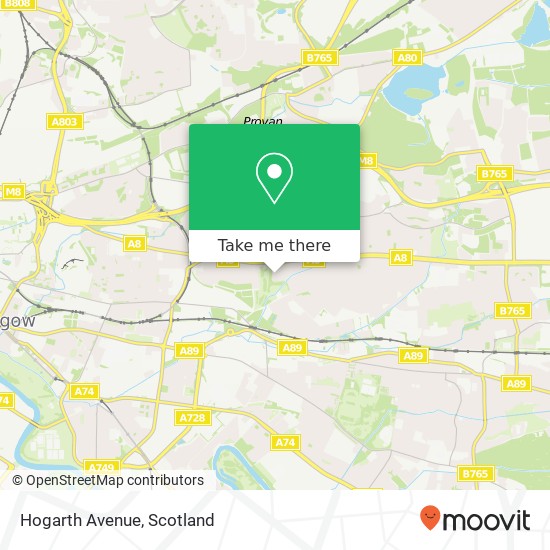 Hogarth Avenue map