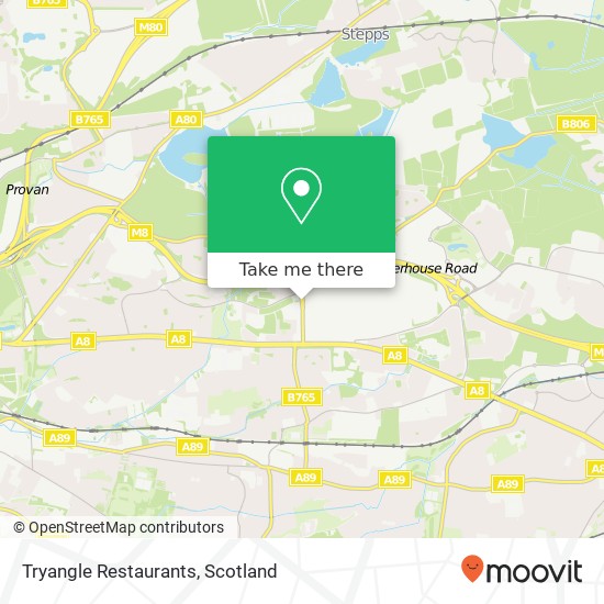 Tryangle Restaurants map