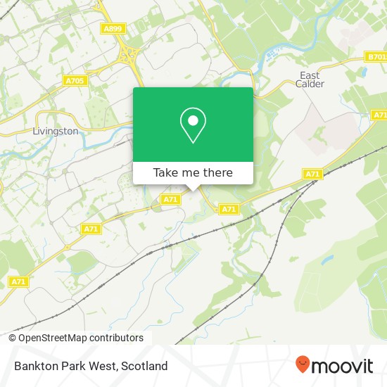 Bankton Park West map