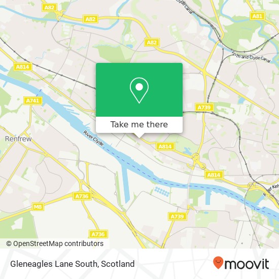 Gleneagles Lane South map