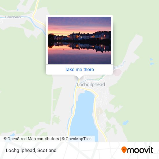 Lochgilphead map