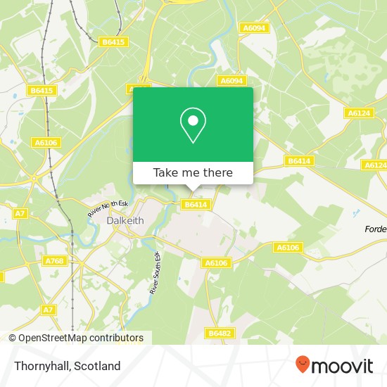 Thornyhall map