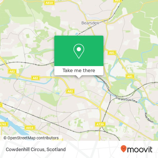 Cowdenhill Circus map