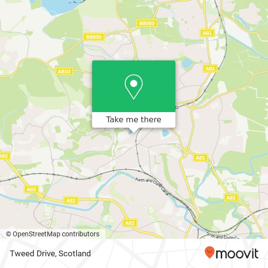 Tweed Drive map