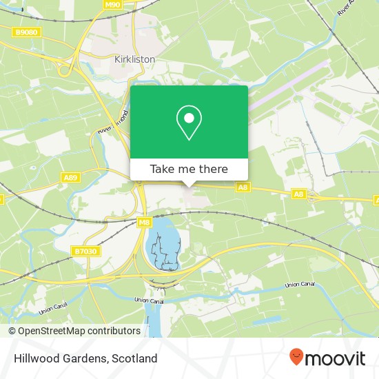 Hillwood Gardens map