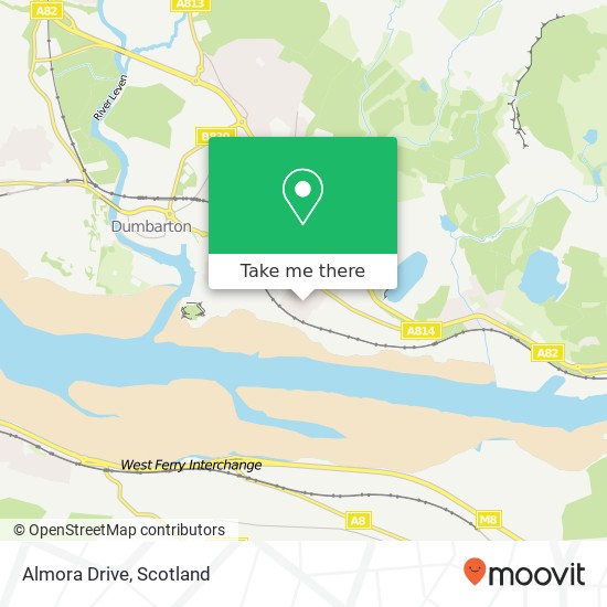Almora Drive map