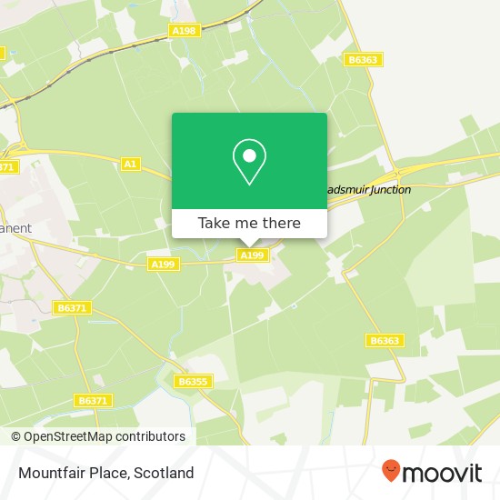 Mountfair Place map