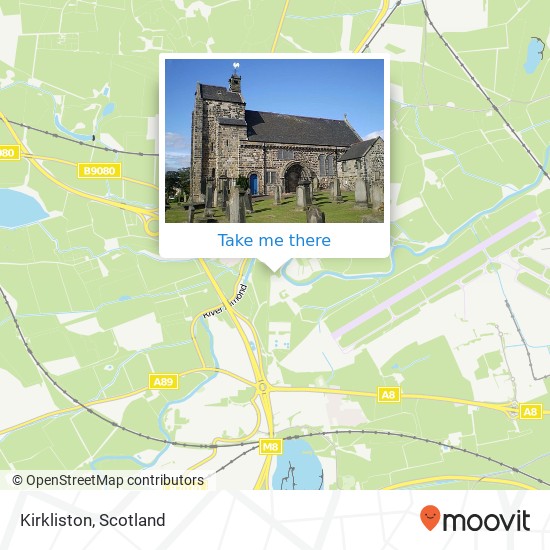 Kirkliston map