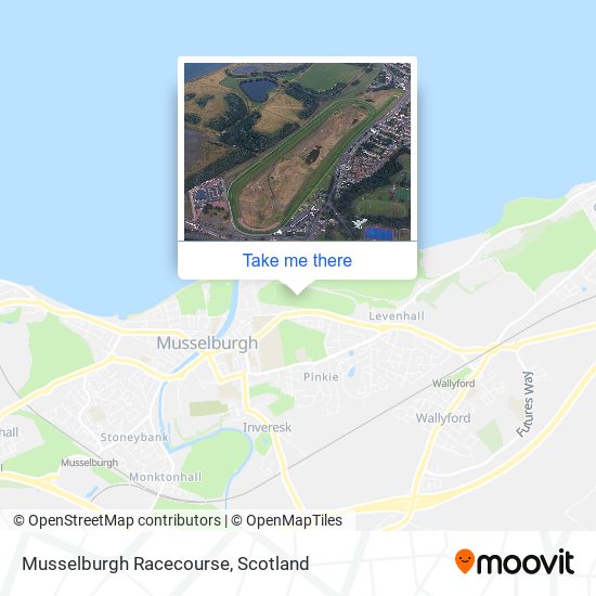 Musselburgh Racecourse map
