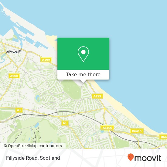 Fillyside Road map