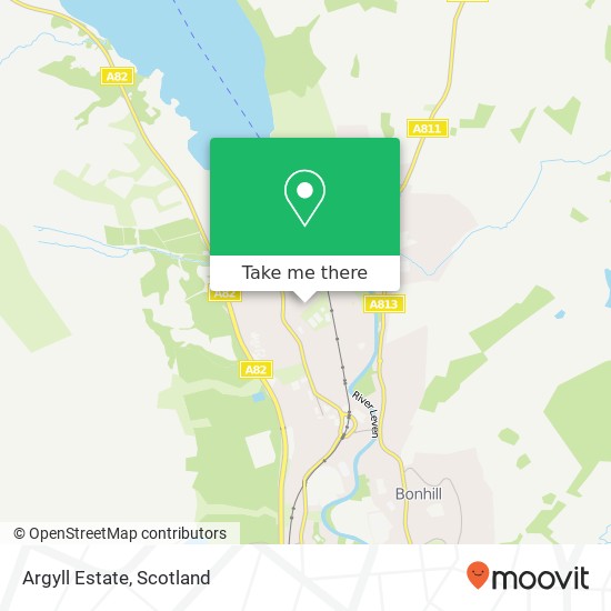 Argyll Estate map