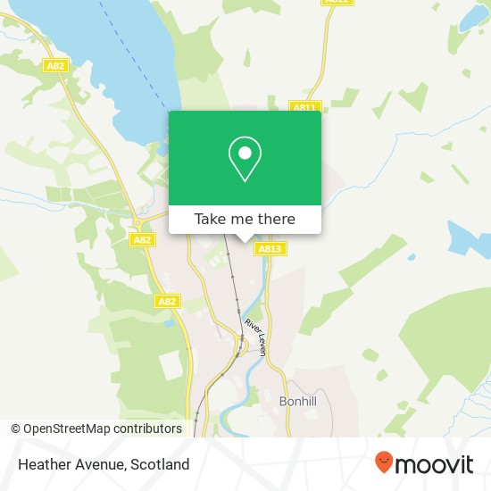 Heather Avenue map