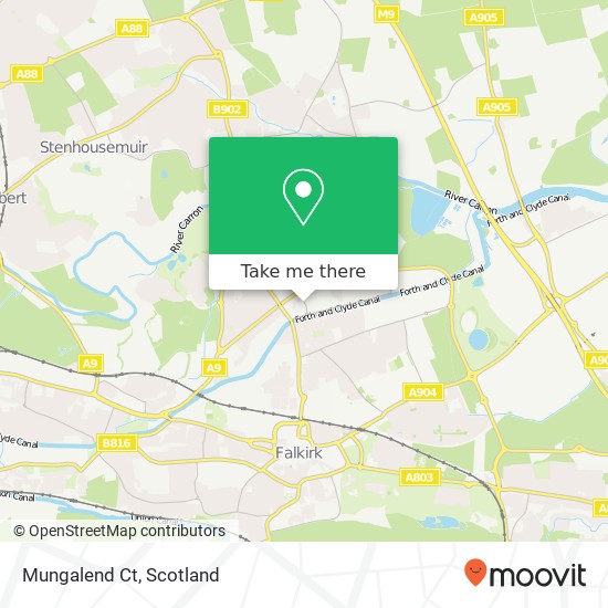 Mungalend Ct map