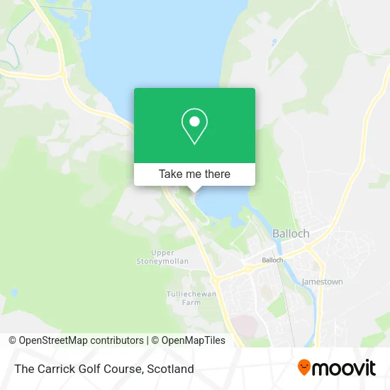 The Carrick Golf Course map