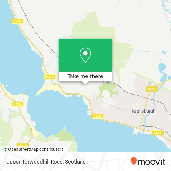 Upper Torwoodhill Road map