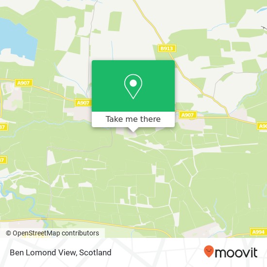 Ben Lomond View map