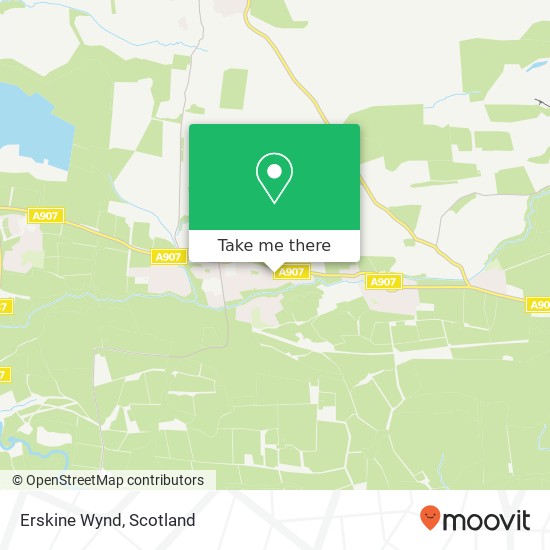 Erskine Wynd map