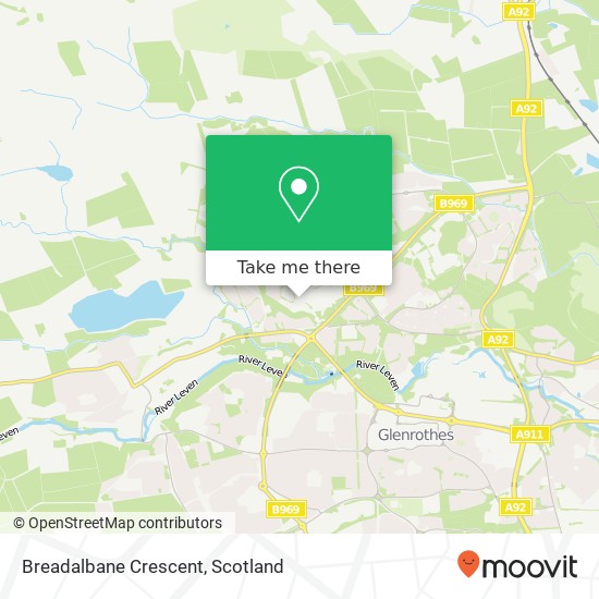 Breadalbane Crescent map