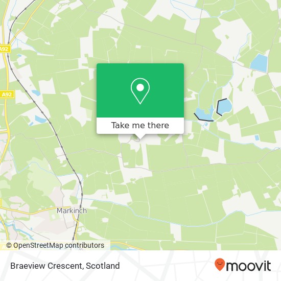 Braeview Crescent map