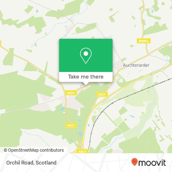 Orchil Road map