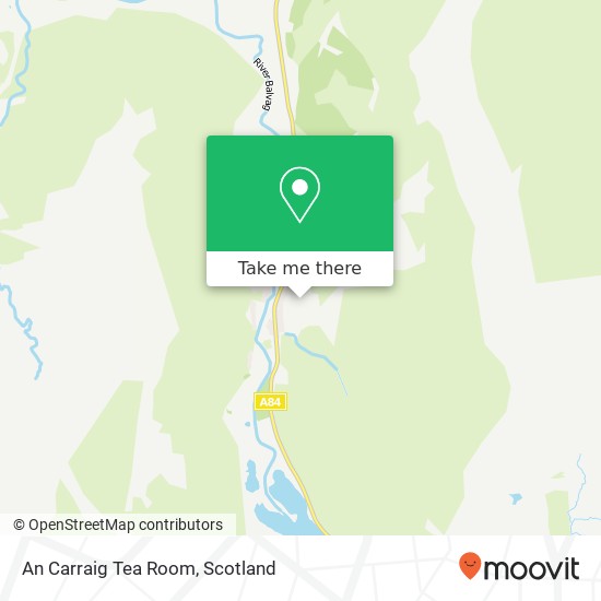 An Carraig Tea Room map