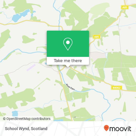 School Wynd map