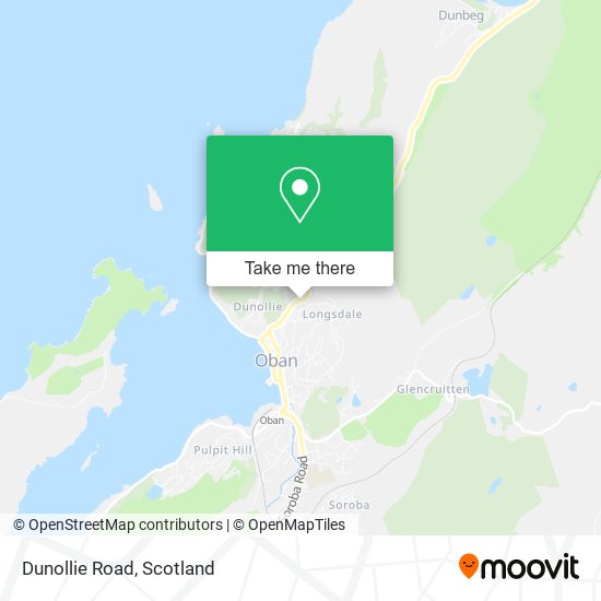 Dunollie Road map