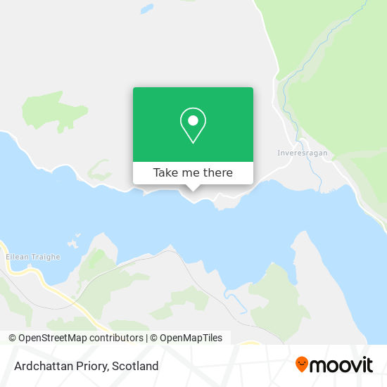 Ardchattan Priory map