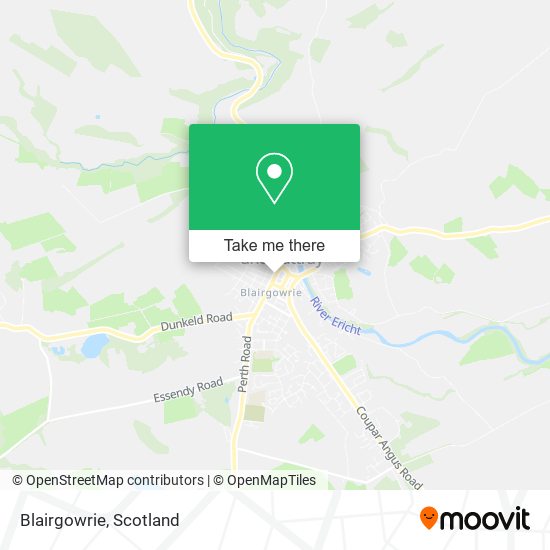 Blairgowrie map