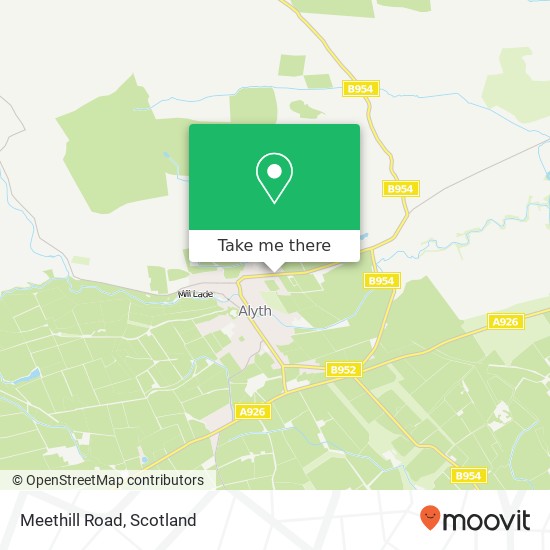 Meethill Road map