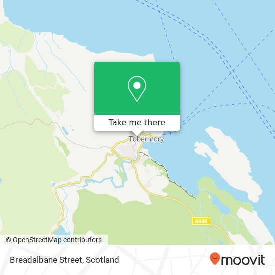Breadalbane Street map