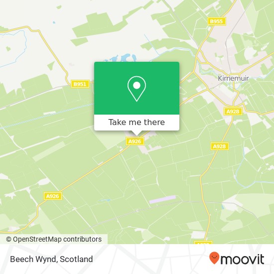 Beech Wynd map