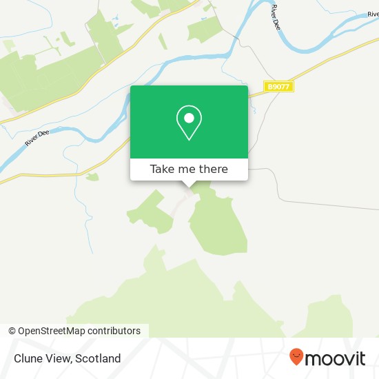 Clune View map