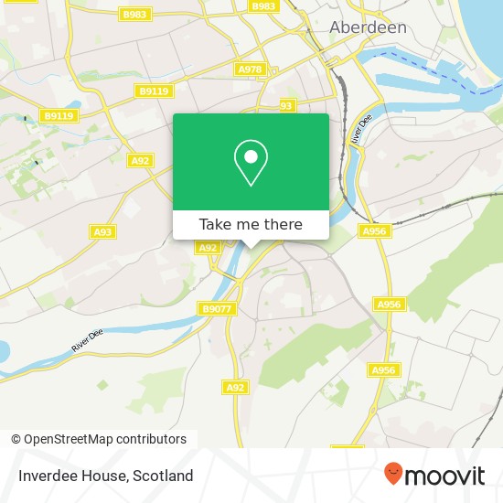 Inverdee House map