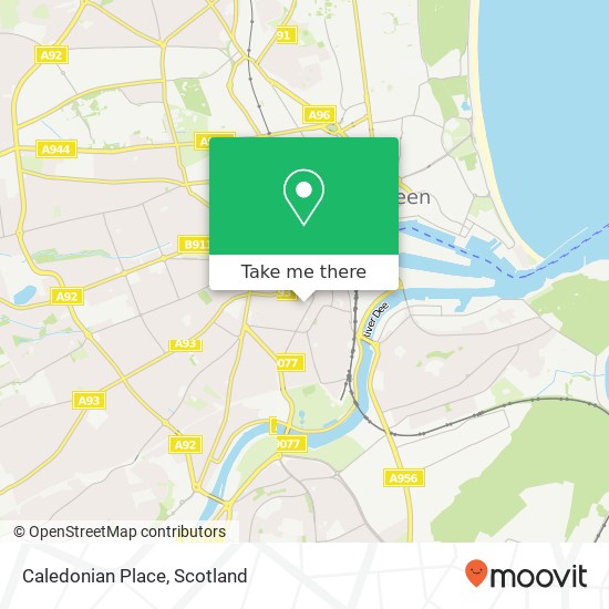 Caledonian Place map