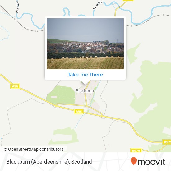 Blackburn (Aberdeenshire) map