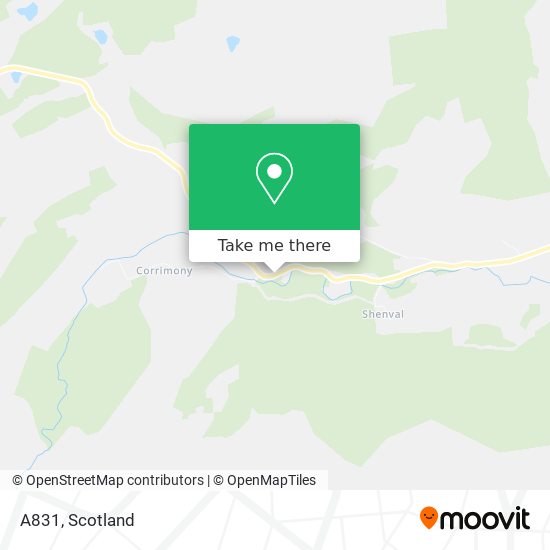 A831 map