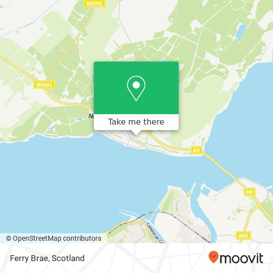 Ferry Brae map